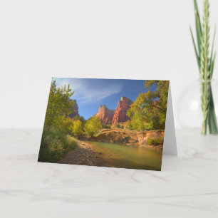 Afternoon In Zion National Park Karte