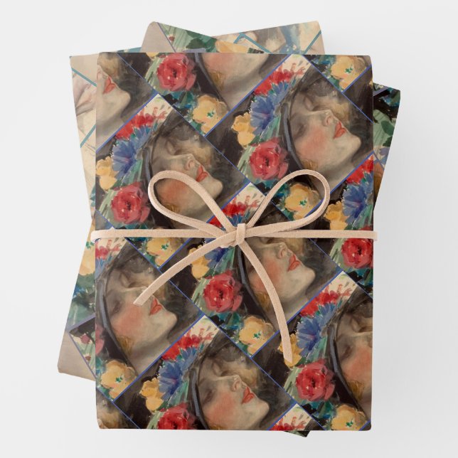 Afternoon Tea - Harrison Fisher Geschenkpapier Set (Beispiel)