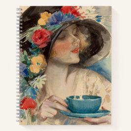 Afternoon Tea - Harrison Fisher Notizbuch