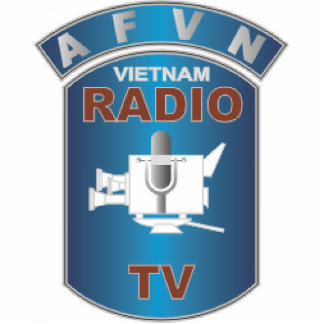 AFVN - Streitkräfte-Vietnam-Netz Freistehende Fotoskulptur