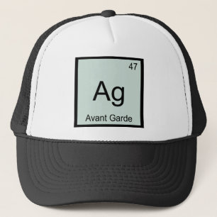 Ag - Avantgarde Chemie-Elementsymbol T-Shirt Truckerkappe