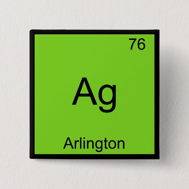 Ag - T-Shirt für das Symbol des chemischen Element Button (Vorderseite)