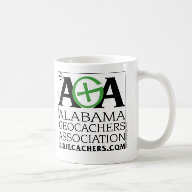 AGA Alabama Geocachers Vereinigungs-Tasse Tasse (Rechts)