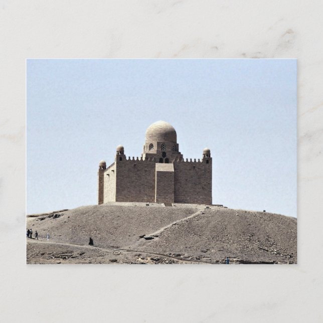 Aga Khan Tomb, Assuan, Ägypten Postkarte (Vorderseite)