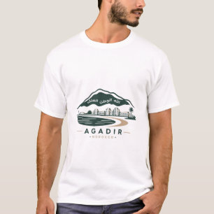 Agadir Marokko T-Shirt Reise Streetwear