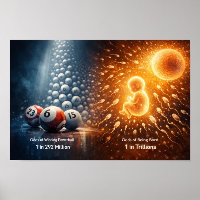 Against Impossible Odds Poster (Vorne)