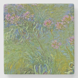 Agapanthus-Blume (von Claude Monet) Steinuntersetzer
