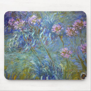 Agapanthus, Monet Mousepad