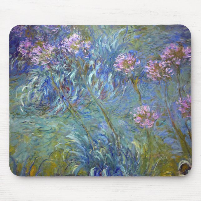Agapanthus, Monet Mousepad (Vorne)
