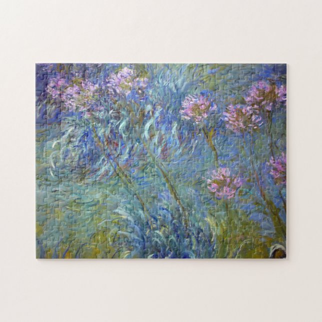 Agapanthus, Monet Puzzle (Horizontal)