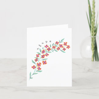 Agape-Karte Dankeskarte