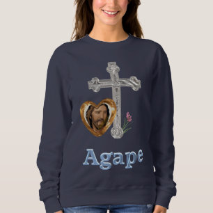 Agape-Liebe Christlich Sweatshirt
