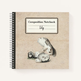 Agaricus Augustus Mushroom Personalisiert Comp Notizbuch