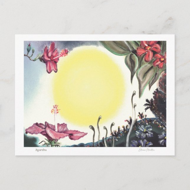 Agartha Postkarte (Vorderseite)