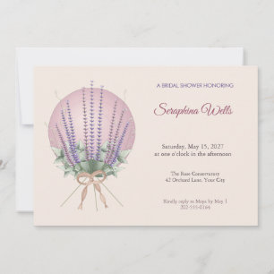 Agastache Strauß Boho Brautparty-Einladung Einladung