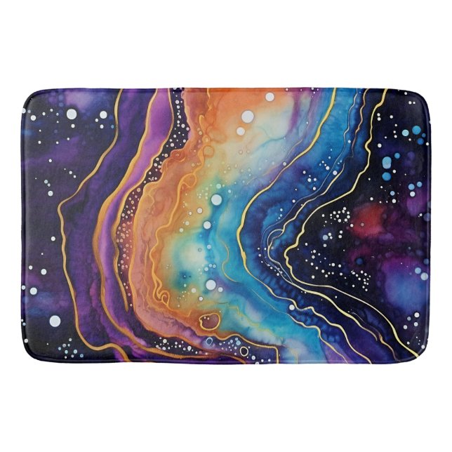 Agate Art Bath Mat Badematte (Vorderseite)