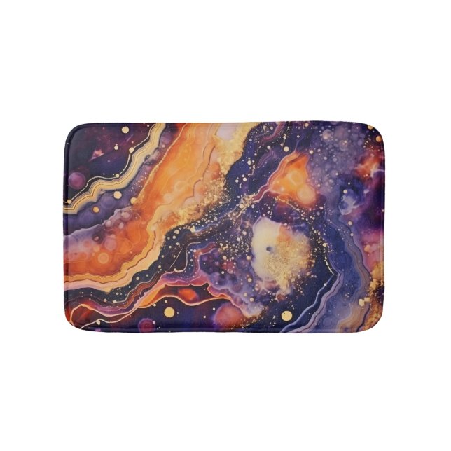 Agate Art Bath Mat Badematte (Vorderseite)