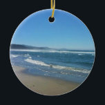 Agate Beach, Oregon Keramik Ornament<br><div class="desc">Schöne Aussicht entlang des Ufers von Agate Beach in der Nähe von Newport,  Oregon. Foto wurde im September 2013 aufgenommen.</div>