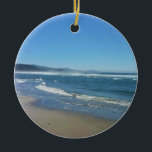 Agate Beach, Oregon Keramik Ornament<br><div class="desc">Schöne Aussicht entlang des Ufers von Agate Beach in der Nähe von Newport, Oregon. Foto wurde im September 2013 aufgenommen.</div>