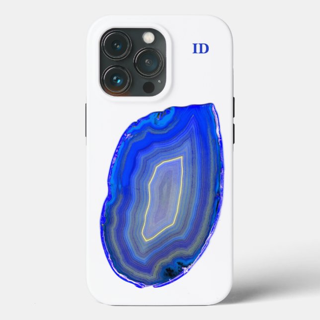 Agate Blue Case-Mate iPhone Hülle (Rückseite)