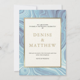 Agate Collection Omphalodes Blue Einladung