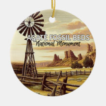 Agate Fossil Beds Nationales Denkmal Weihnachten