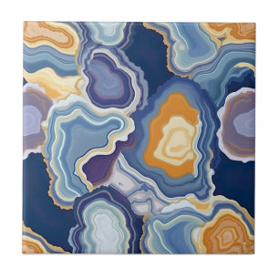 Agate Geode Endless Pattern Fliese