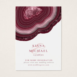 Agate Geode Glitzer Website Burgundy ID647