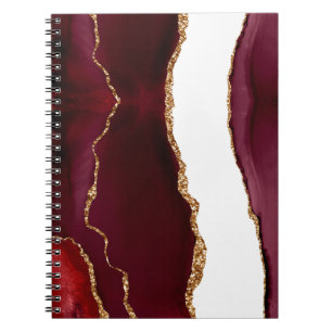 Agate liede vin und or notizblock