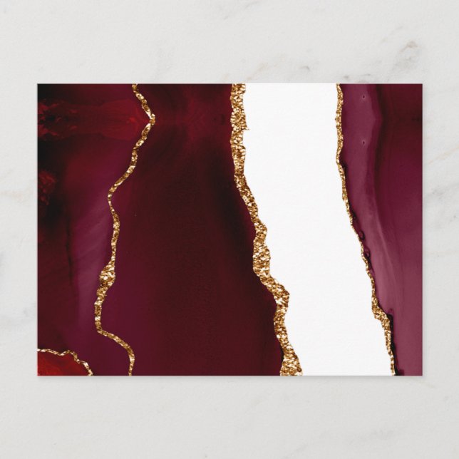 Agate liede vin und or postkarte (Vorderseite)