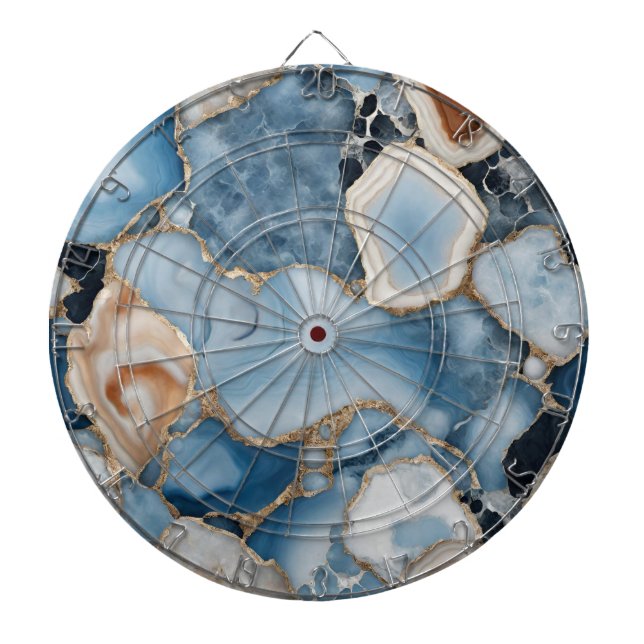 Agate Marble Dartboard Dartscheibe (vorne)