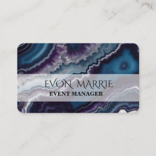 Agate Marble Design Visitenkarte