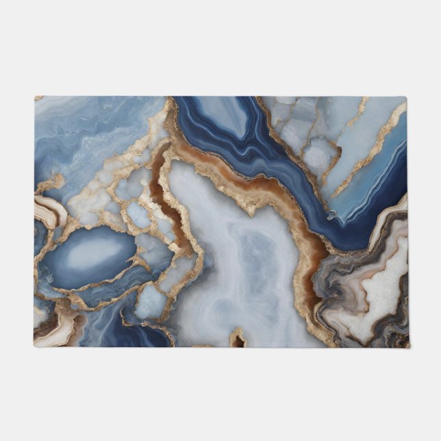 Agate Marble Doormat Fußmatte (Vorderseite)