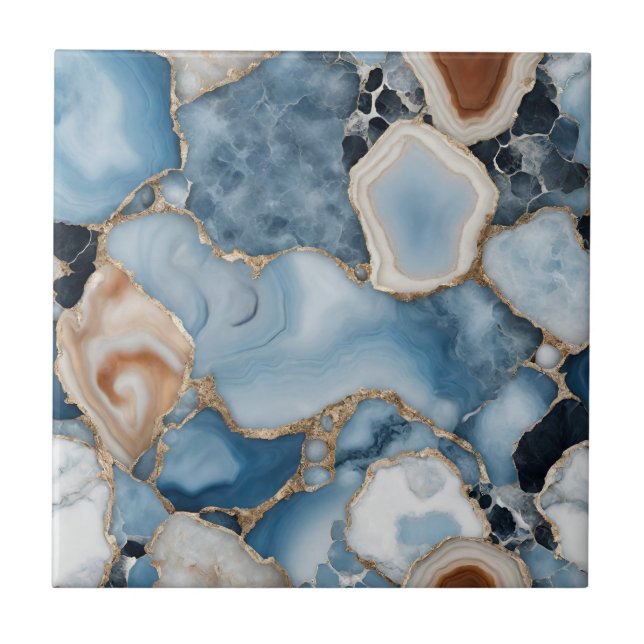 Agate Marble Keramik Tile Fliese (Vorderseite)