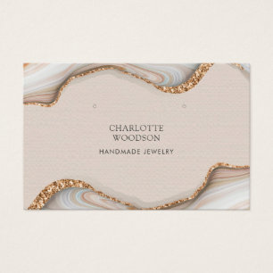 Agate Marble Pink Blush Geode Oben Horizontal