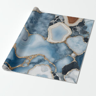 Agate Marble Wrapping Paper Geschenkpapier