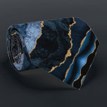 Agate Navy Blue Gold Glitzer Geode Marble Neck Tie Krawatte<br><div class="desc">Agate Navy Blue Gold Edelstein Marble Geode Glitzer Sparkle Geburtstag - Geburtstag - Geburtstag oder Hochzeitsgeschenk / Beißig - Personalisiert - Fügen Sie Ihren Brief / oder Name - Text / mehr - Make Your Special Gift - Neu formatieren und verschieben oder entfernen und fügen Sie Text / Elemente mit...</div>