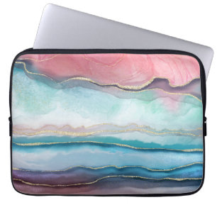 Agate Pattern Laptop Sleeve