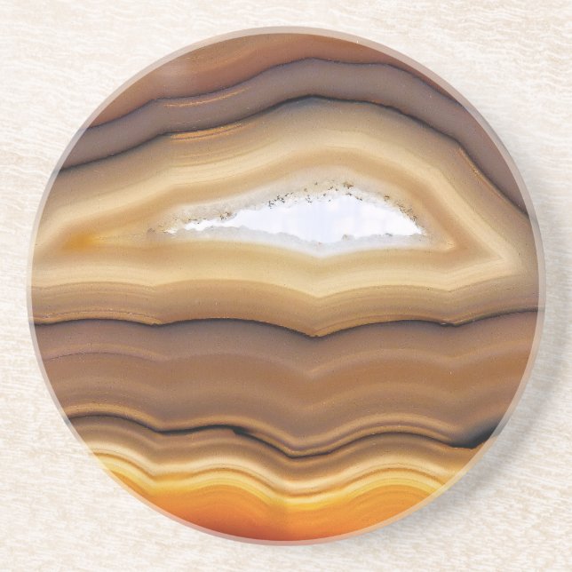 AGATE QUARTZ GETRÄNKEUNTERSETZER (Vorne)