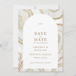 Agate Quartz Hintergrund Foto Hochzeit Save The Date