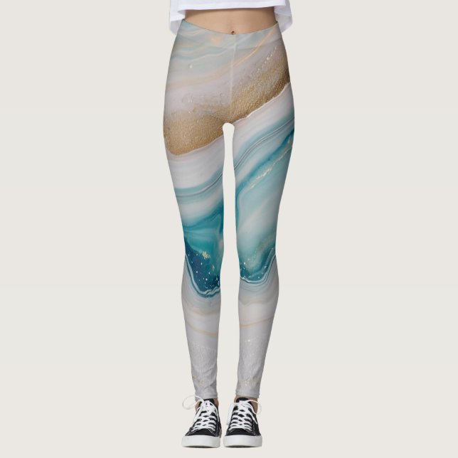 Agate Seascape Leggings (Vorderseite)