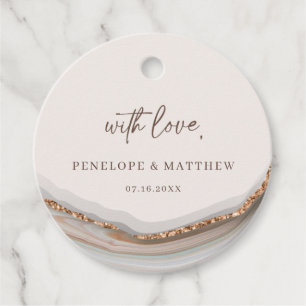 Agate Stone Marble Vielen Dank für Ihre Liebesmark Geschenkanhänger