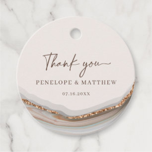 Agate Stone Marble Vielen Dank für Ihre Liebesmark Geschenkanhänger