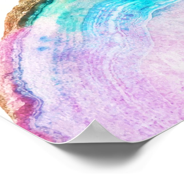 Agate V2 Poster 14x11 (Ecke)