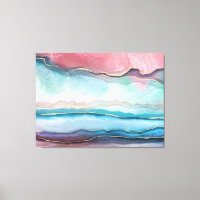 Agate Watercolor Style