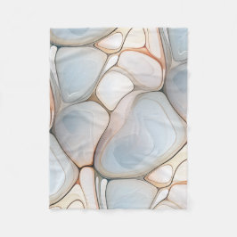 Agates & River Rocks Fleece Blanket