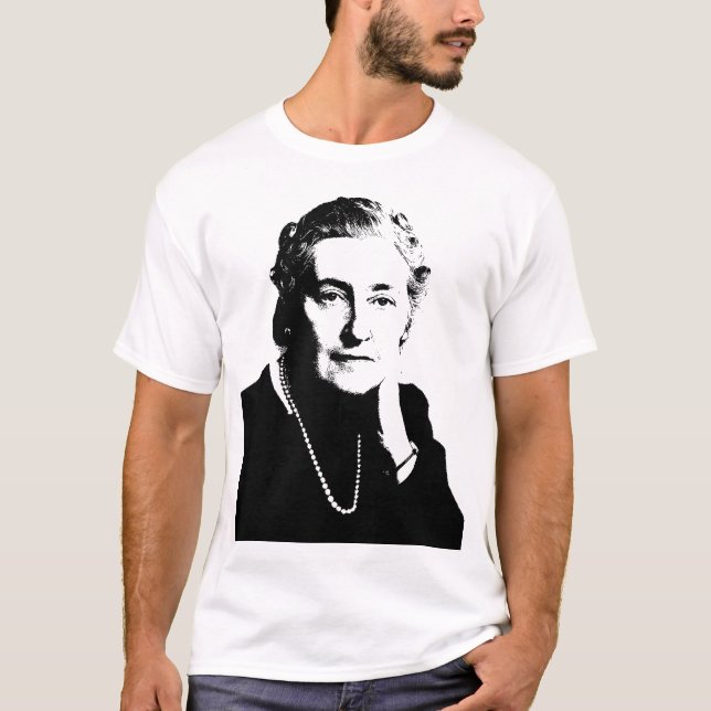 Agatha Christie T-Shirt (Vorderseite)