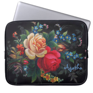 Agatha Viktorianisch Bouquet Neoprene Laptop Sleev Laptopschutzhülle