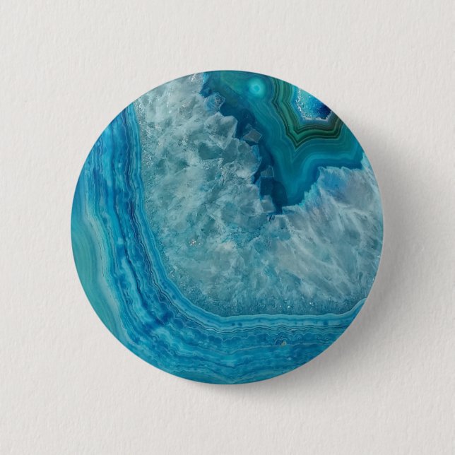 Agathe, Agathe, wertvoller Stein, Edelstein, Edels Button (Vorderseite)