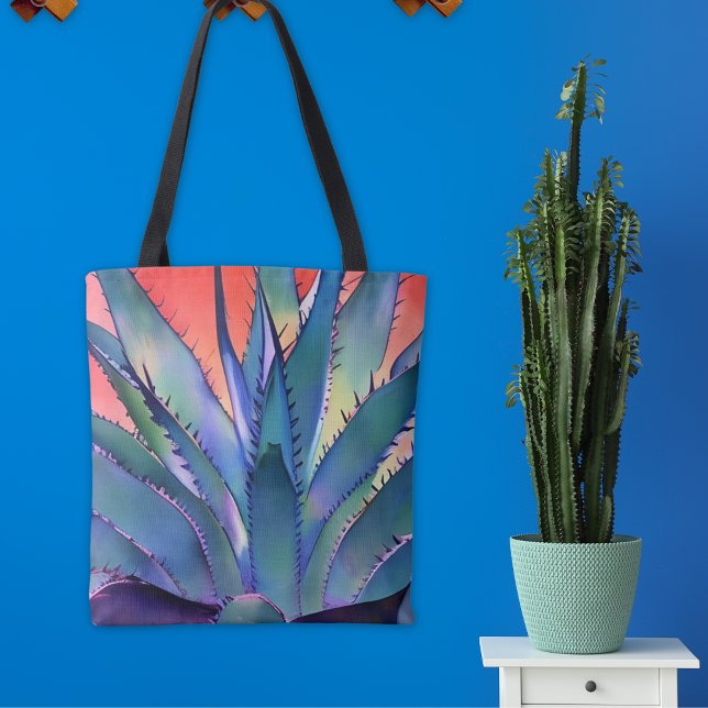 Agave at Sunset (Bold, colorful and customizable, too! Click "Personalize this Template" to add a name or text.)